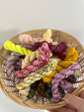 Happy scrappy yarn bag!