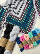 Slowly drifting shawl kit