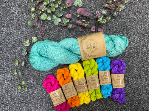 Pool party yarn collection