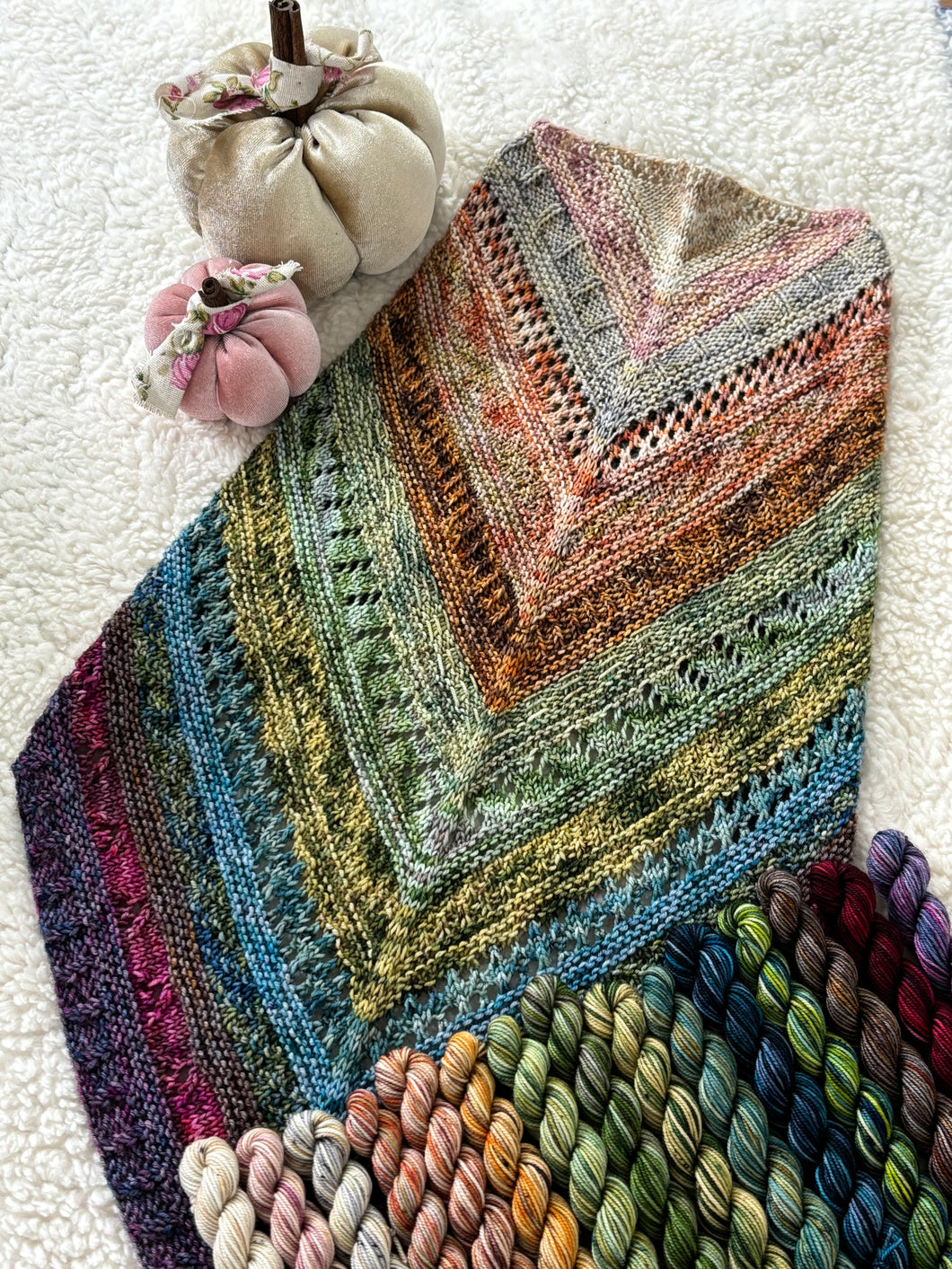 Countdown to Autumn mini skeins