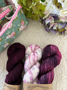 The Dahlia Society - October 3 skein yarn set