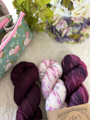 The Dahlia Society - October 3 skein yarn set