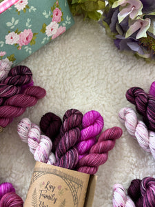 The Dahlia Society - October mini skein bundle