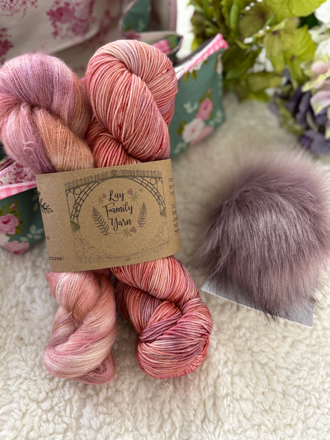 Hat kit with FREE faux fur pompom