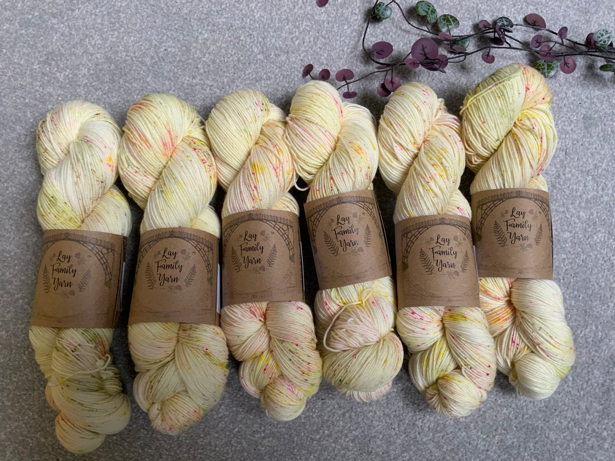 Apricot lemonade cosmos – Lay Family Yarn