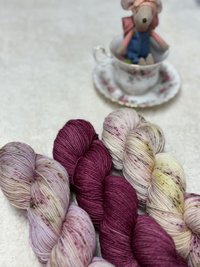 The Dahlia Society - November 3 skein yarn set.