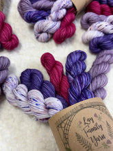 The Dahlia Society - December mini skein collection