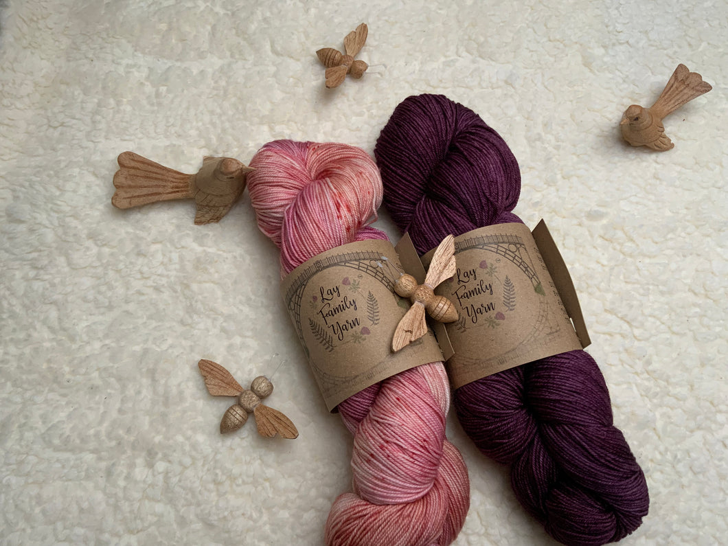 The Dahlia society - January 2 skein yarn set