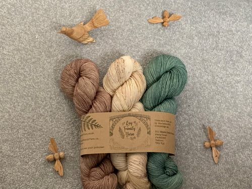 The Dahlia Society - February 3 skein yarn set