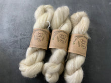 Sequin mohair silk