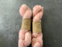 Sequin mohair silk