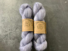 Sequin mohair silk