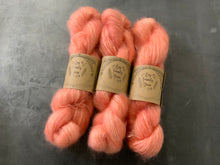 Sequin mohair silk