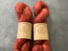Sequin mohair silk