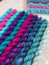 speckle and Fade yarn club - April palate pack