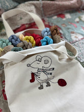 A Merry mini Christmas advent calendar with tote bag
