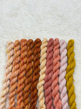 Speckle and fade yarn club - July palate pack