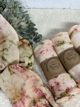 Christmas rose sock blank