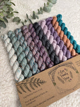 Speckle and fade yarn club - November palate pack
