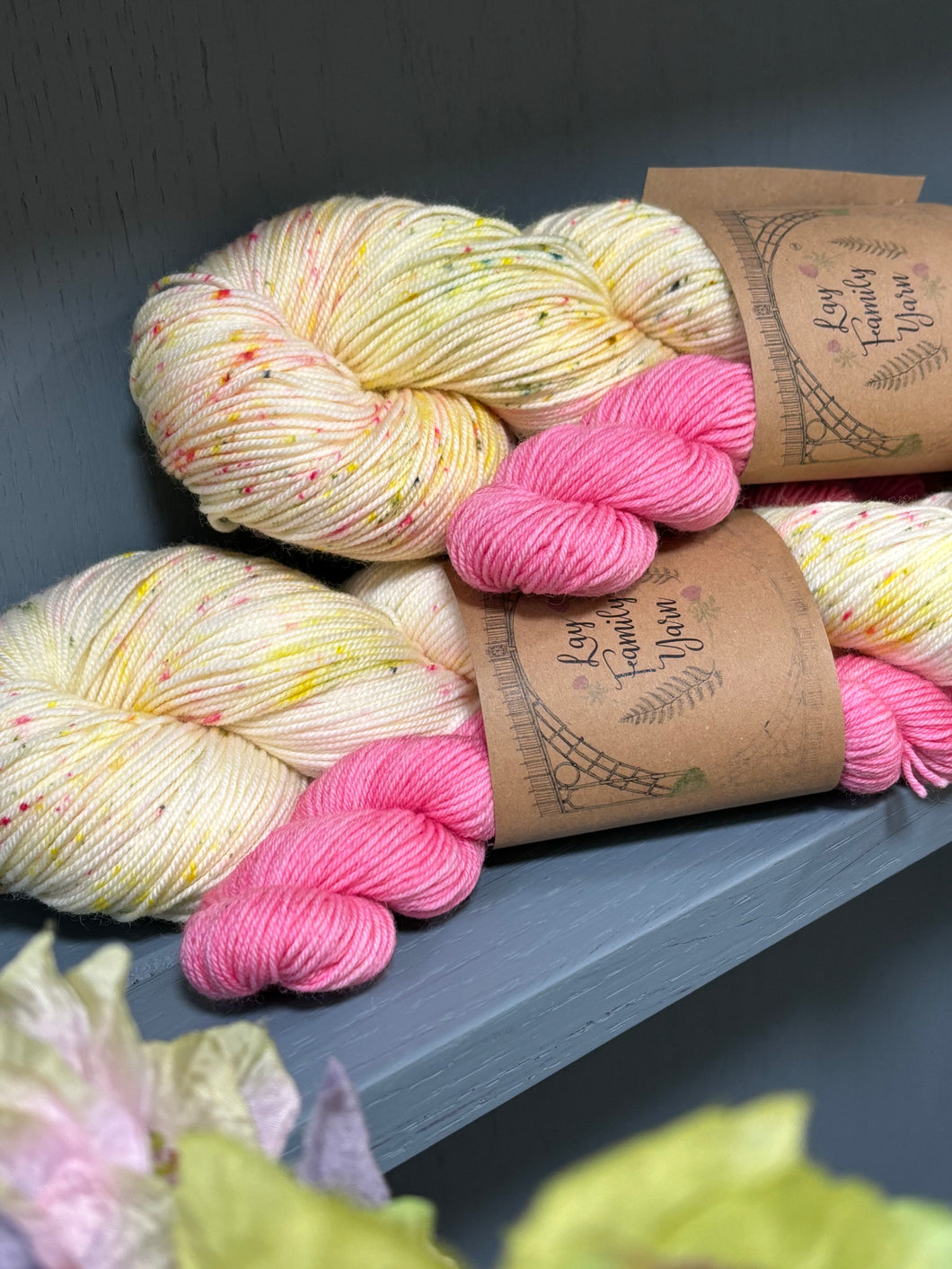 Apricot lemonade cosmos sock set