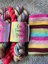 This is us! self striping yarn