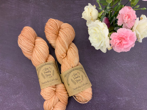 DK 100% organic non superwash merino - Sahara