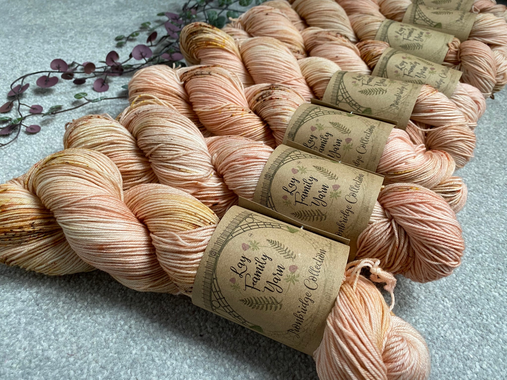 Bruised peach â Lay Family Yarn